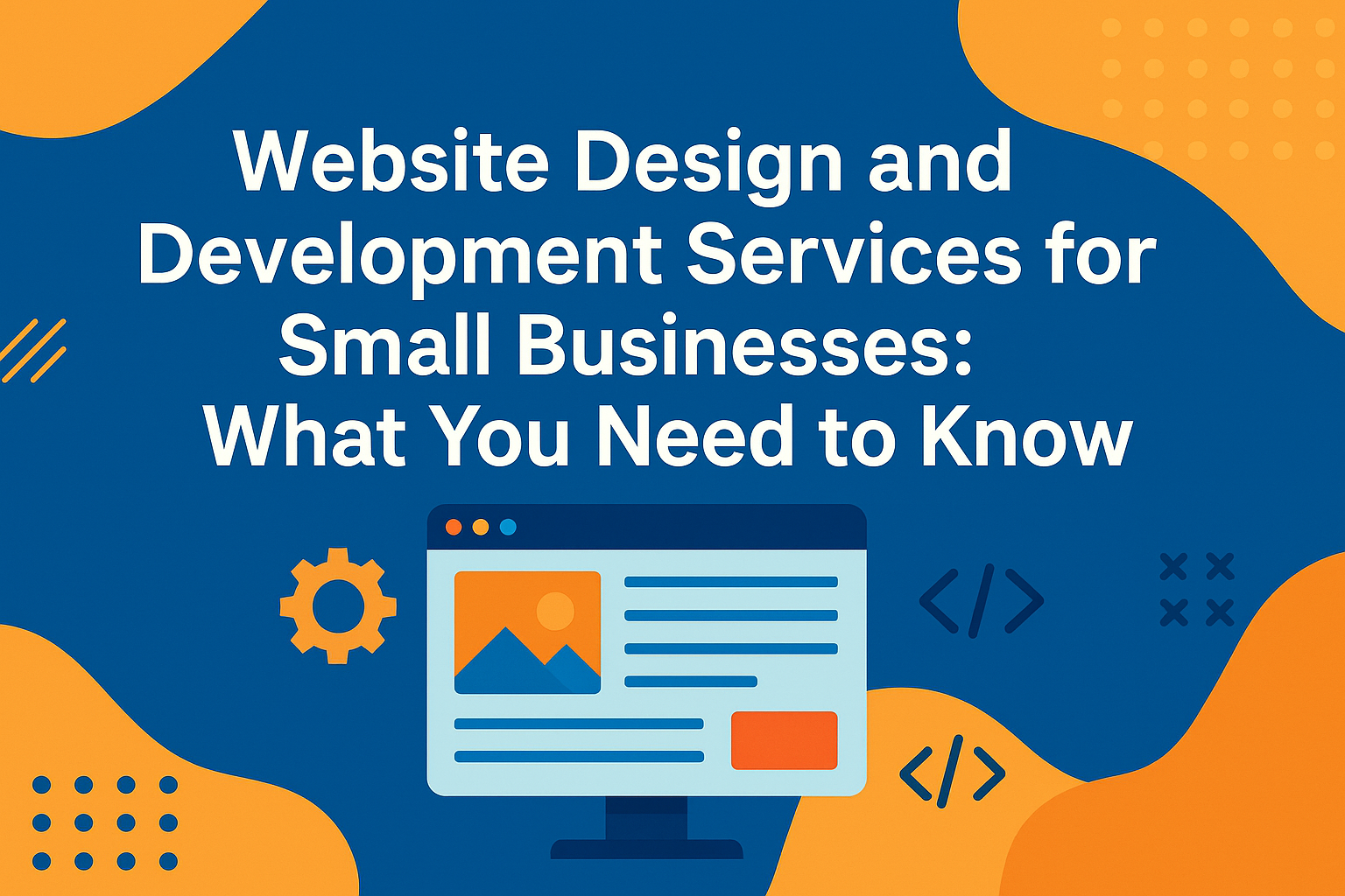 Website Design and Development Services