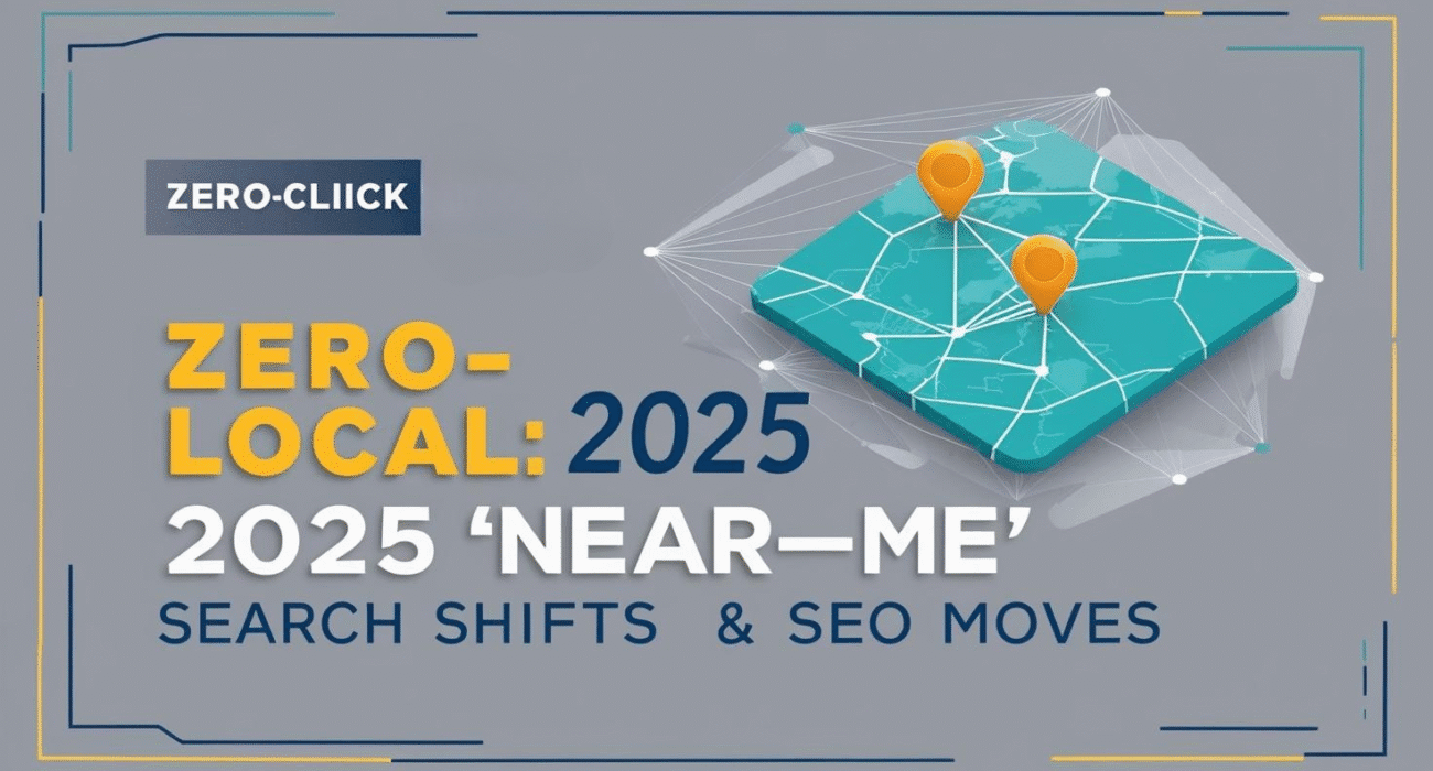 Zero‑Click Local: 2025 ‘Near‑Me’ Search Shifts & SEO Moves